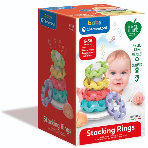 Clementoni baby Stack 'n' Play - Anelli impilabili